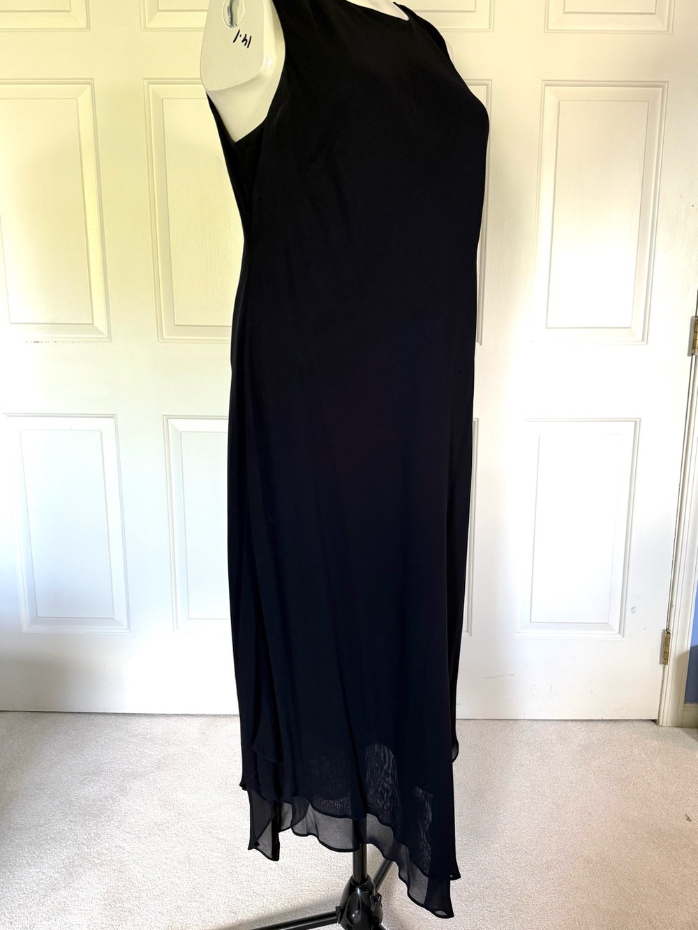 Jones New York Black Sleeveless Maxi Dress - Picture 3 of 5
